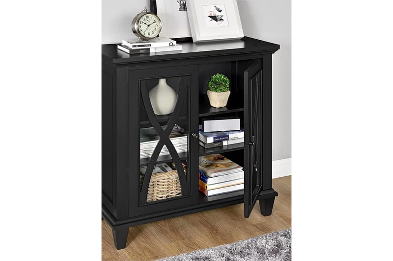 Sideboard Ellington 80x38 cm Svart - Dorel Home - Förvaring - Förvaringsmöbler - Sideboard & skänk
