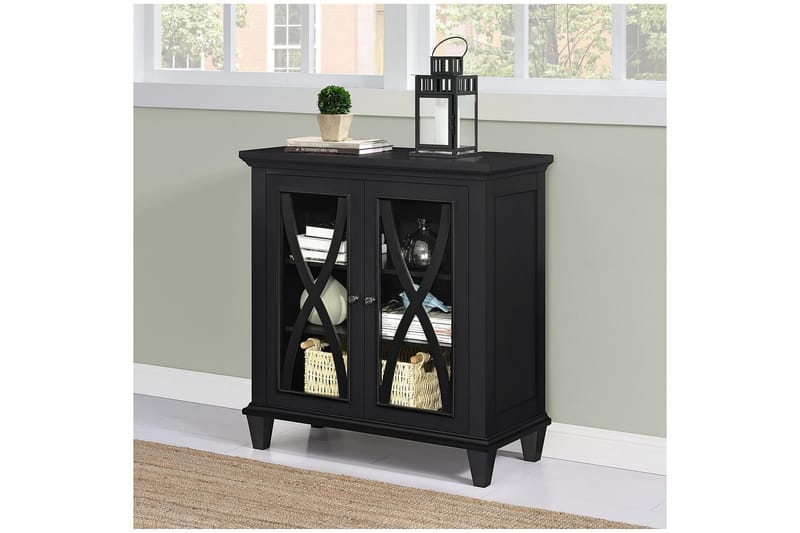 Sideboard Ellington 80x38 cm Svart - Dorel Home - Förvaring - Förvaringsmöbler - Sideboard & skänk