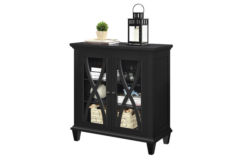 Sideboard Ellington 80x38 cm Svart - Dorel Home - Förvaring - Förvaringsmöbler - Sideboard & skänk