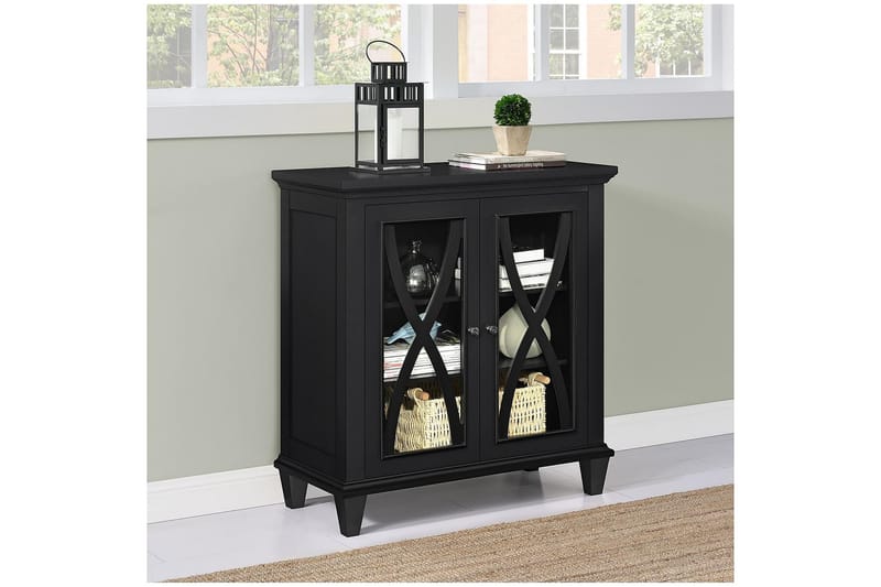 Sideboard Ellington 80x38 cm Svart - Dorel Home - Förvaring - Förvaringsmöbler - Sideboard & skänk