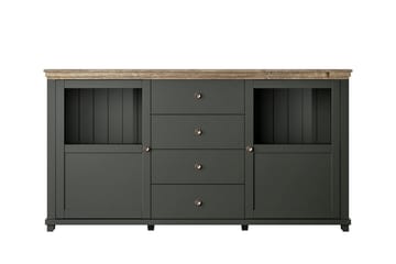 Sideboard Getafez 42x181 cm - Khaki/Natur - Förvaring - Förvaringsmöbler - Sideboard & skänk