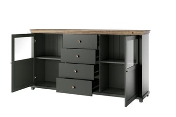 Sideboard Getafez 42x181 cm - Khaki/Natur - Förvaring - Förvaringsmöbler - Sideboard & skänk
