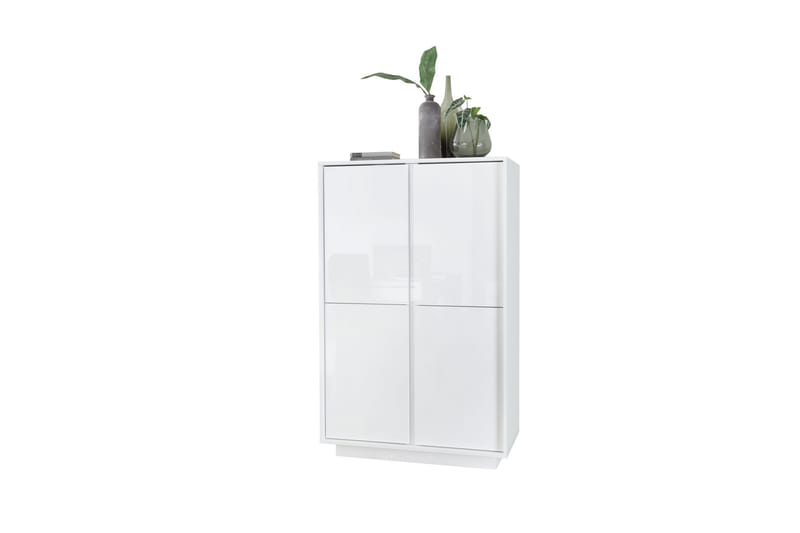 Sideboard Ghiaccio 180x43 cm - Vit Högglans - Förvaring - Förvaringsmöbler - Sideboard & skänk