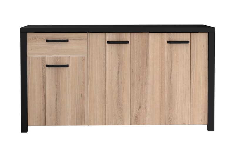 Sideboard Havdar 52x160 cm - Brun/Svart - Sideboard & skänk