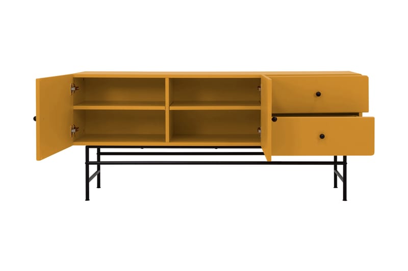 Sideboard Hiroto 157,8 cm - Gul - Sideboard & skänk