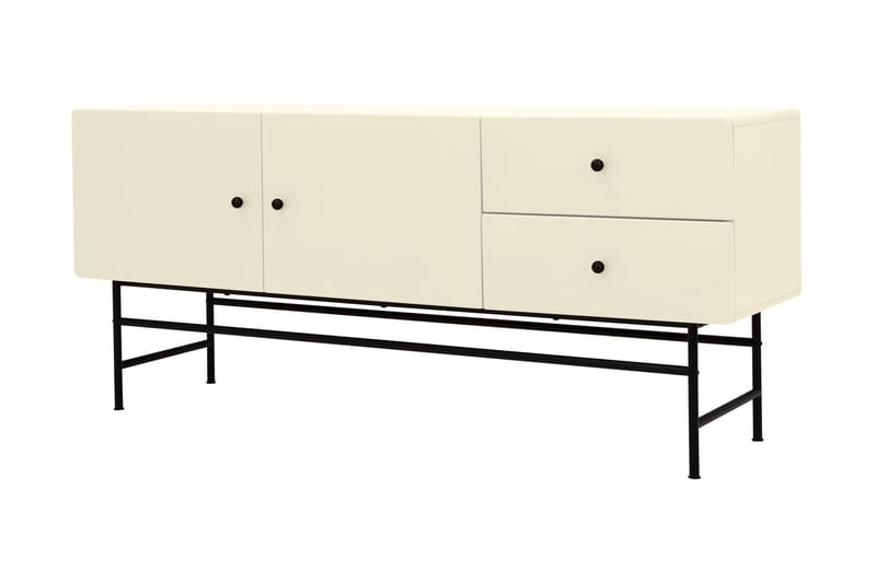 Sideboard Hiroto 157,8 cm - Vit - Sideboard & skänk