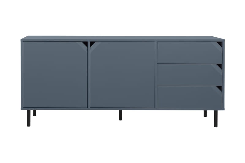 Sideboard Maybach 176,5 cm - Blå - Sideboard & skänk