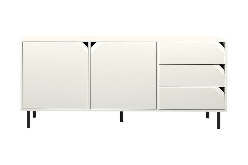 Sideboard Maybach 176,5 cm - Vit - Sideboard & skänk
