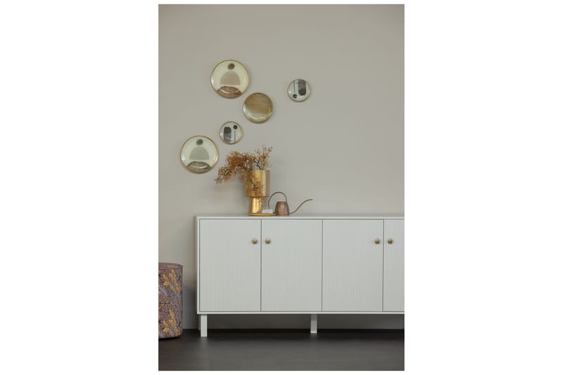 Sideboard Moluskebi 46x160 cm - Grå - Förvaring - Förvaringsmöbler - Sideboard & skänk
