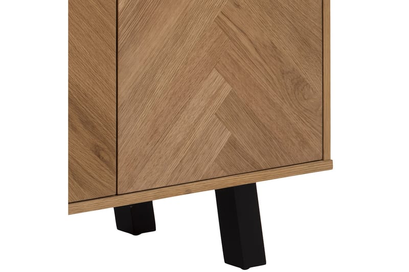 Sideboard Mosina 40x150 cm - Natur/Svart - Förvaring - Förvaringsmöbler - Sideboard & skänk