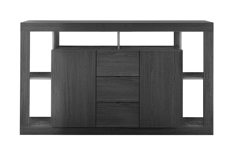 Sideboard Mowbray 134x102x42 cm - Svart - Sideboard & skänk