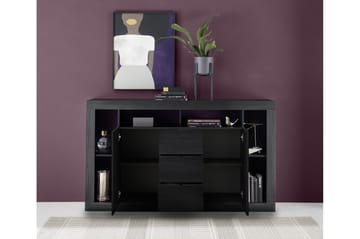Sideboard Mowbray 134x102x42 cm - Svart - Förvaring - Förvaringsmöbler - Sideboard & skänk
