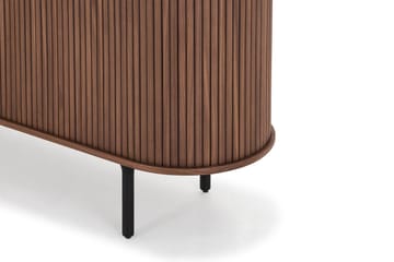 Sideboard Neandir 150x45 cm Massiv Valnöt - Brun - Förvaring - Förvaringsmöbler - Sideboard & skänk