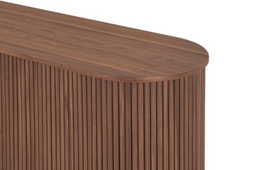 Sideboard Neandir 150x45 cm Massiv Valnöt - Brun - Förvaring - Förvaringsmöbler - Sideboard & skänk