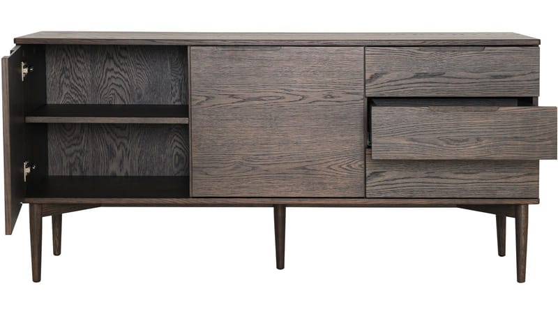Sideboard Nordal 2+3 - Brunlackad - Förvaring - Förvaringsmöbler - Sideboard & skänk