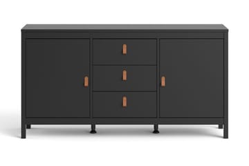 Sideboard Osterholm 38x151 cm - Svart/Natur - Förvaring - Förvaringsmöbler - Sideboard & skänk