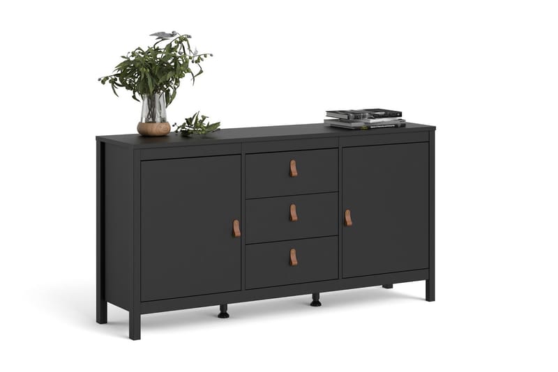 Sideboard Osterholm 38x151 cm - Svart/Natur - Förvaring - Förvaringsmöbler - Sideboard & skänk