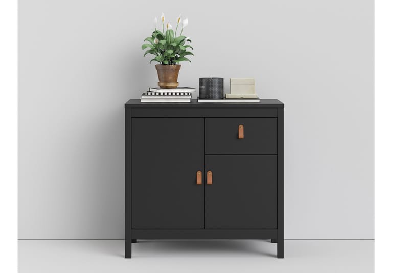 Sideboard Osterholm 38x82 cm - Svart/Natur - Förvaring - Förvaringsmöbler - Sideboard & skänk