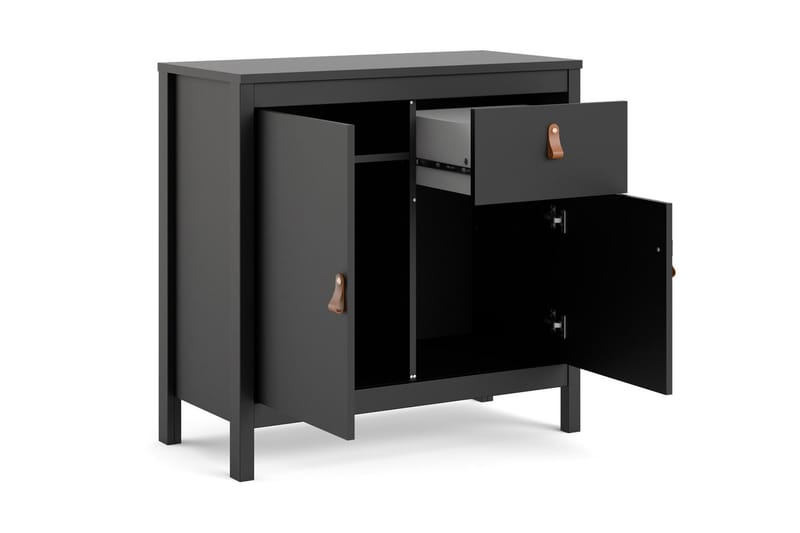 Sideboard Osterholm 38x82 cm - Svart/Natur - Förvaring - Förvaringsmöbler - Sideboard & skänk