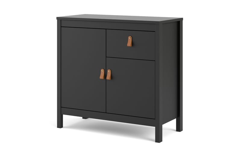 Sideboard Osterholm 38x82 cm - Svart/Natur - Sideboard & skänk