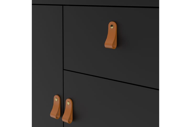 Sideboard Osterholm 38x82 cm - Svart/Natur - Förvaring - Förvaringsmöbler - Sideboard & skänk