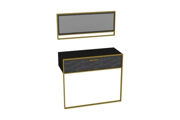 Sideboard Sahriya 90 cm - Guld|Svart - Förvaring - Förvaringsmöbler - Sideboard & skänk