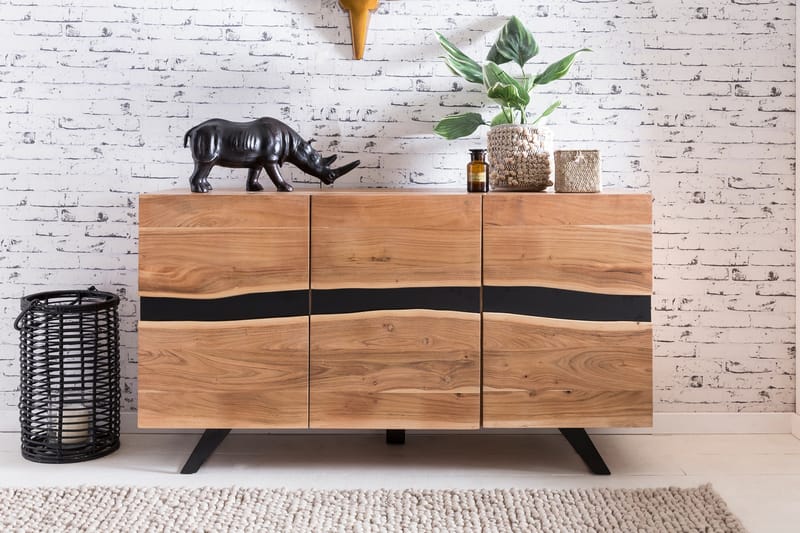 Sideboard Stammler 148x43 cm - Trä|natur - Förvaring - Förvaringsmöbler - Sideboard & skänk