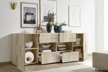 Sideboard Tabor 241 cm Stor - Samoa Ek - Förvaring - Förvaringsmöbler - Sideboard & skänk