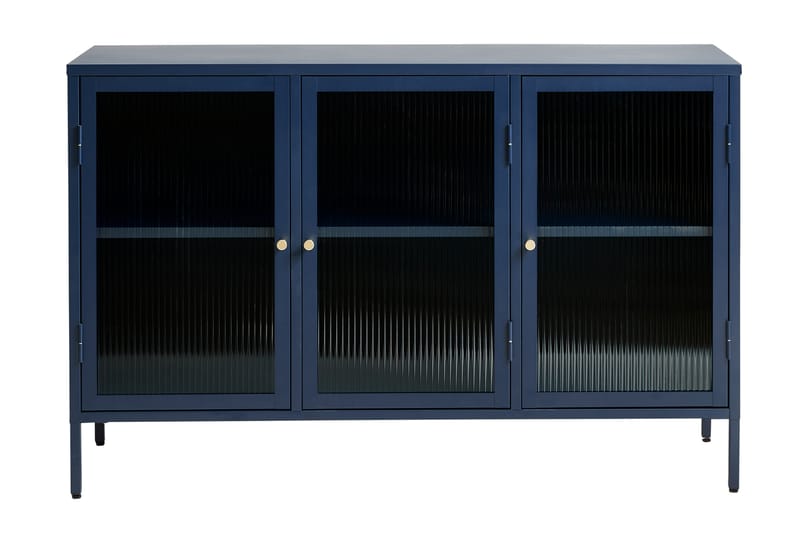 Sideboard Umtiti 3 delar 132 cm - Blå - Förvaring - Förvaringsmöbler - Sideboard & skänk