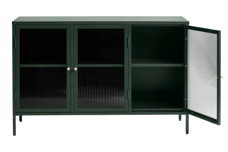Sideboard Umtiti 3 delar 132 cm - Grön - Förvaring - Förvaringsmöbler - Sideboard & skänk