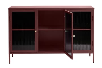 Sideboard Umtiti 3 delar 132 cm - Röd - Förvaring - Förvaringsmöbler - Sideboard & skänk