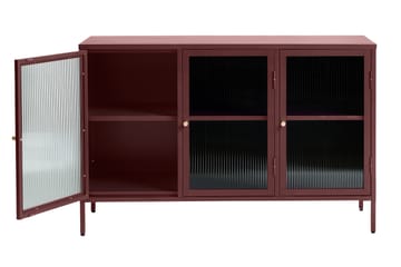 Sideboard Umtiti 3 delar 132 cm - Röd - Förvaring - Förvaringsmöbler - Sideboard & skänk