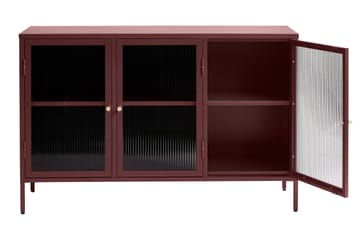 Sideboard Umtiti 3 delar 132 cm - Röd - Förvaring - Förvaringsmöbler - Sideboard & skänk