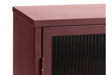 Sideboard Umtiti 3 delar 132 cm - Röd - Förvaring - Förvaringsmöbler - Sideboard & skänk