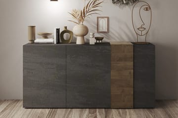 Sideboard Venesa 44x181x86 cm - Grå/Taupe - Förvaring - Förvaringsmöbler - Sideboard & skänk