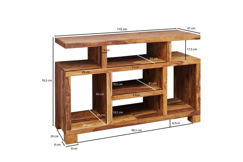 Sideboard Verderese - Trä|natur - Förvaring - Förvaringsmöbler - Sideboard & skänk
