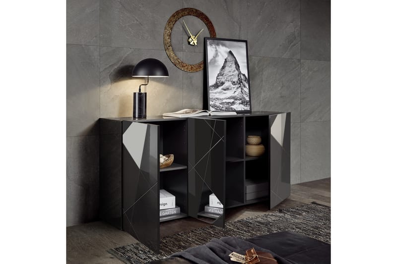 Sideboard Vittoria 42x181 cm Grå - Lc Spa - Förvaring - Förvaringsmöbler - Sideboard & skänk