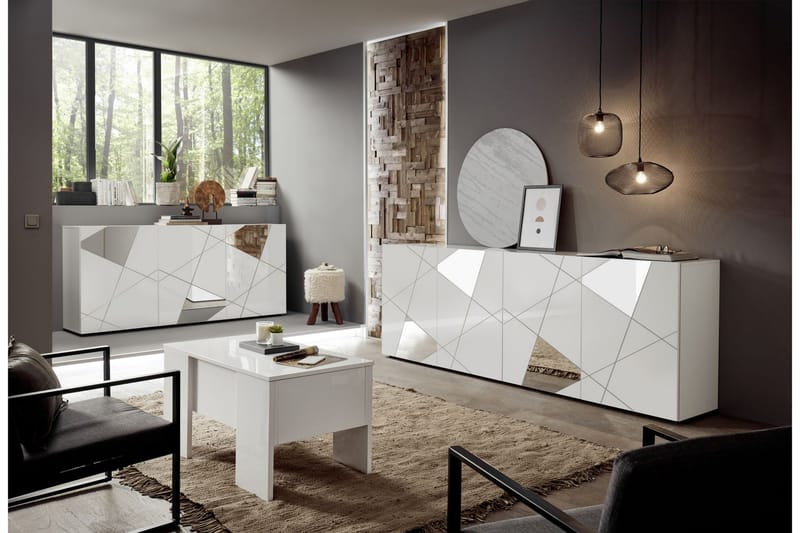 Sideboard Vittoria 42x181 cm Vit - Lc Spa - Förvaring - Förvaringsmöbler - Sideboard & skänk
