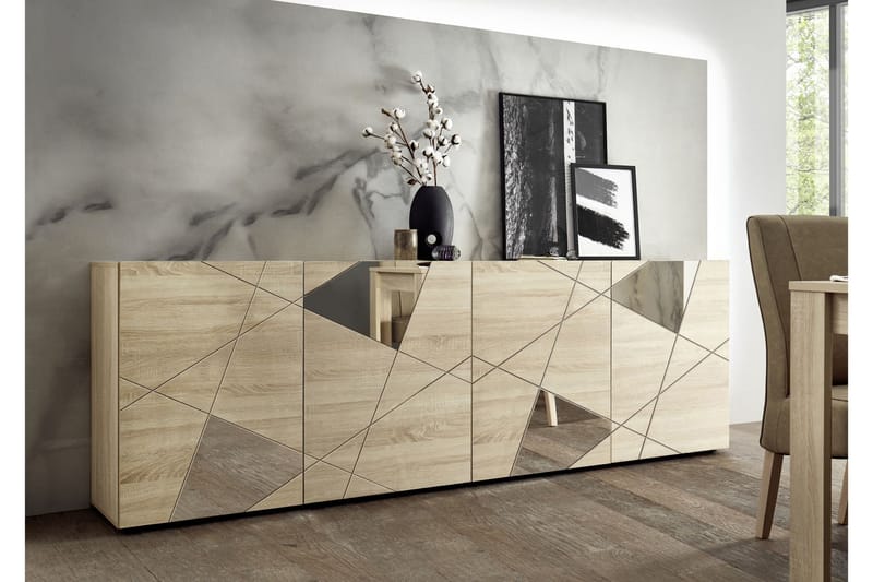 Sideboard Vittoria 42x241 cm Beige - Lc Spa - Förvaring - Förvaringsmöbler - Sideboard & skänk