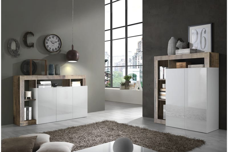 Sideboard Wedel 42x146 cm - Vit - Förvaring - Förvaringsmöbler - Sideboard & skänk