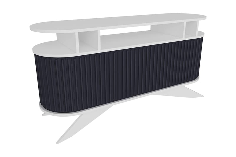 Sideboard Zakkum 43x75x150 cm - Vit - Sideboard & skänk
