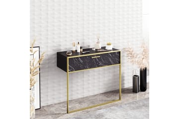 Sideboard Pewo 90 cm - Guld|Svart - Förvaring - Förvaringsmöbler - Sideboard & skänk