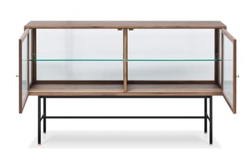 Sidobord Jelric 42 cm djup 150 cm bredd 90 cm höjd - Valnötsfärgad - Förvaring - Förvaringsmöbler - Sideboard & skänk