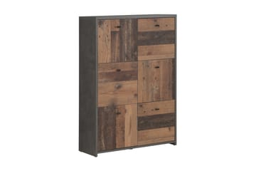 Sidobord Loweswater 77 cm - Grå/Brun - Möbler - Bord & matgrupp - Avlastningsbord & sidobord - Lampbord & sidobord