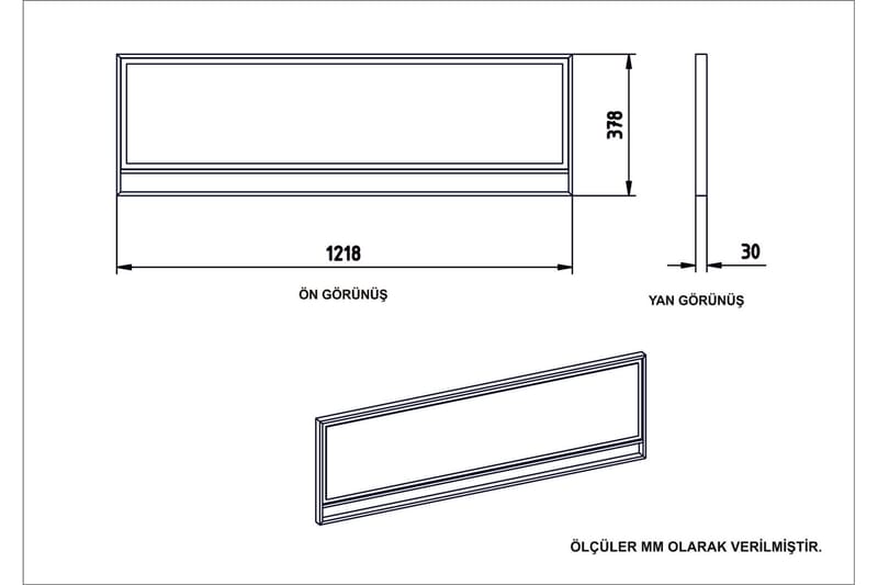 Sidobord Sahriya 180 cm - Guld|Svart - Förvaring - Förvaringsmöbler - Sideboard & skänk
