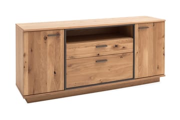 Sidobord Princevalle 180 cm - Ek|Antracit - Förvaring - Förvaringsmöbler - Sideboard & skänk
