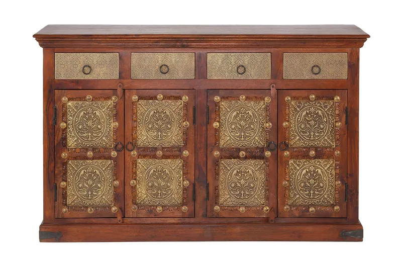 Silian Skänk 145 cm - Akacia Brun - Förvaring - Förvaringsmöbler - Sideboard & skänk