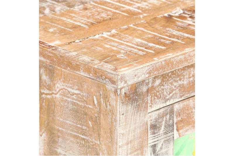 Skänk 61x35x76 cm grovt akaciaträ - Flerfärgad - Sideboard & skänk