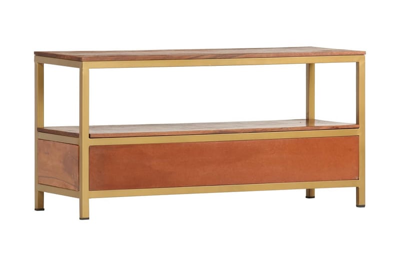 Skänk 90x30x45 cm massivt akaciaträ - Brun - Sideboard & skänk