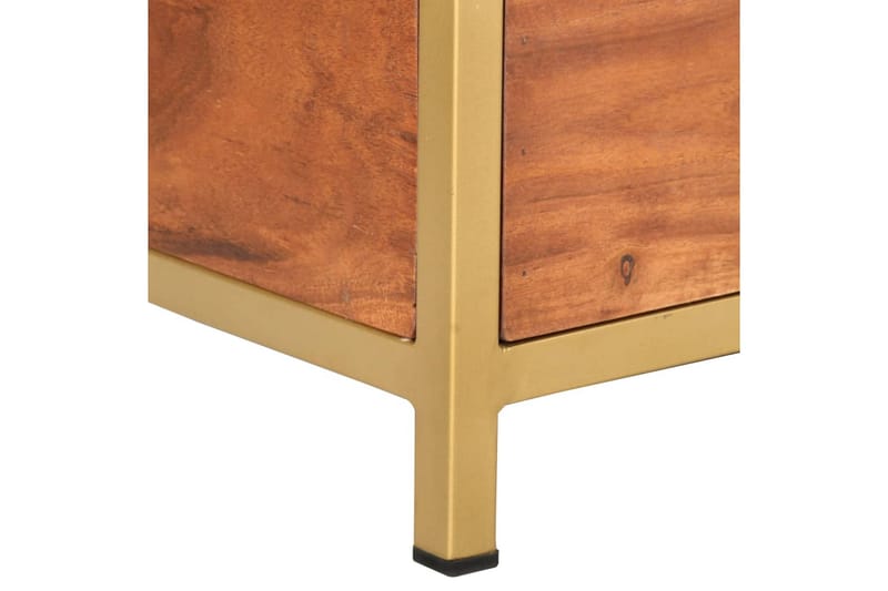 Skänk 90x30x45 cm massivt akaciaträ - Brun - Sideboard & skänk